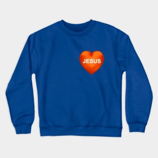 A Heart Like Christ - On the Back of Crewneck Sweatshirt